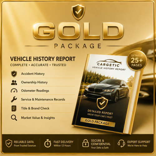 Car Getic Vehicle History Report