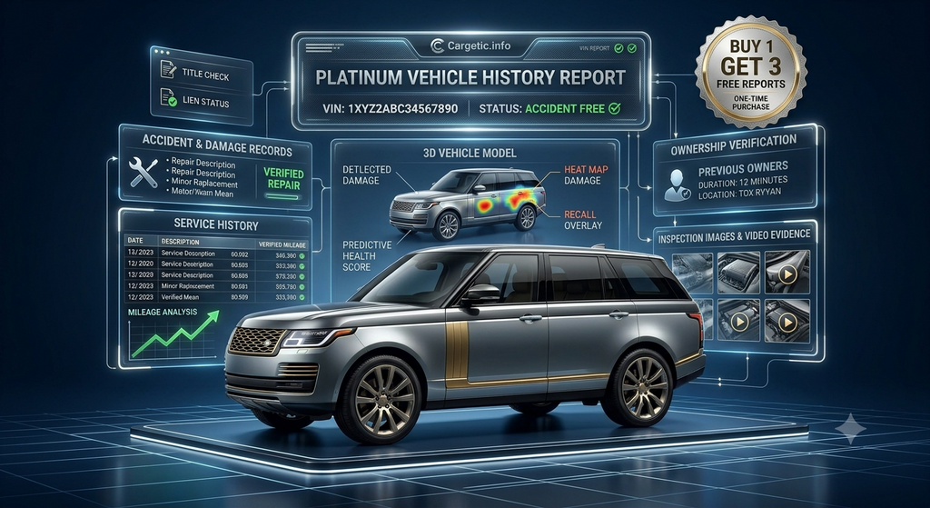Car Getic Vehicle History Report